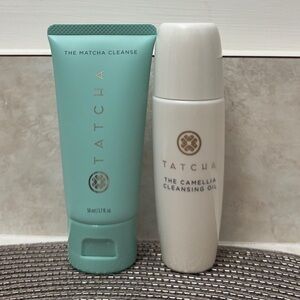NEW Tatcha The Matcha Cleanse and The Carmella Cleansing Oil Set